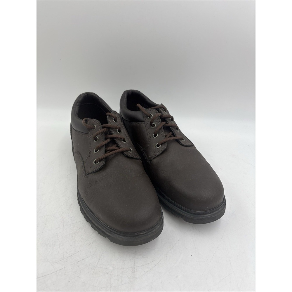 Timberland Madison Summit Shoes Mens Sz 10M Oxford A0491 Brown Leather Lace